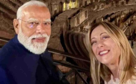 Modi Meloni Selfie : 'वेलकम टू रोम माय फ्रेंड', जॉजिया मेलोनी ने इस अंदाज में किया पीएम मोदी का स्वागत