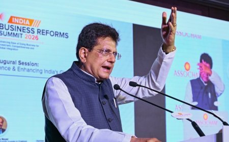 India Business Summit में बोले पीयूष गोयल- संकट में घबराएं नहीं, वैश्विक अवसरों का पूरा लाभ उठाएं