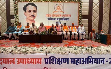 पंडित दीनदयाल उपाध्याय दो दिवसीय प्रशिक्षण शिविर का समापन उत्साह एवं संगठनात्मक ऊर्जा के साथ सम्पन्न हुआ।