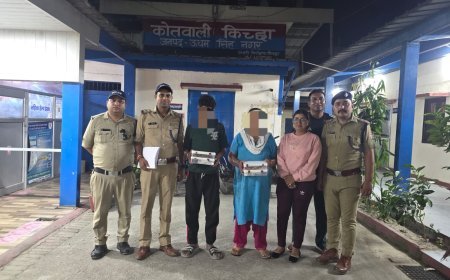 एसएसपी अजय गणपति के निर्देशन में नशा तस्करों पर कार्यवाही जारी।