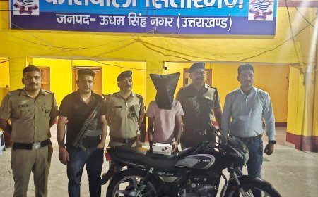 एसएसपी अजय गणपति के निर्देशन में ऑपरेशन प्रहार के तहत  एएनटीएफ व सितारगंज पुलिस की संयुक्त कार्यवाही।