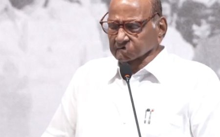 शरद पवार बोले- PM देश के लिए काम कर रहे:जब बात देश के सम्मान की हो, तब राजनीतिक मतभेद बीच में नहीं लाना चाहिए