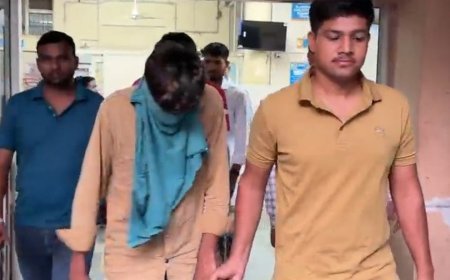 ड्राइवरों से अवैध वसूली करने वाले 2 युवक गिरफ्तार:वीडियो वायरल होने पर करनाल पुलिस ने पकड़ा; एंट्री फीस के लिए रुकवाते थे