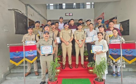 एसएसपी अजय गणपति द्वारा की गई मासिक अपराध समीक्षा, दिये आवश्यक दिशा निर्देश*