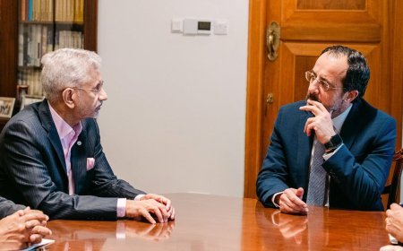 विदेश मंत्री S Jaishankar की Cyprus President से अहम बैठक, West Asia पर हुई गंभीर चर्चा