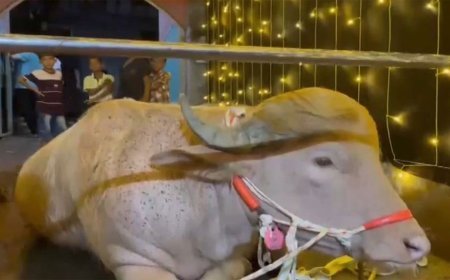 Social Media पर Viral हुई 'Trump' भैंसे की कहानी, Eid पर कुर्बान होने से बचाकर Zoo भेजा