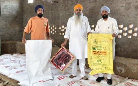 सिरसा में किसानों ने यूरिया की अवैध बिक्री पकड़ी:टेक्निकल ग्रेड बताकर बेच रहे थे; राजस्थान के कोटा भेजे जाने थे
