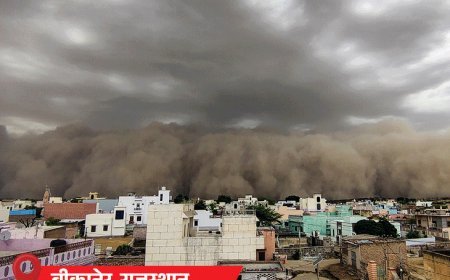 MP-UP, राजस्थान में गर्मी कम हुई, पारा 40°C से नीचे:खराब मौसम से केदारनाथ यात्रा 3 घंटे रुकी रही; बीकानेर-जयपुर में रेतीले तूफान का अलर्ट