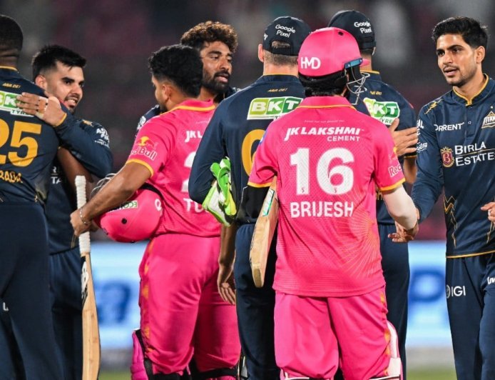 IPL 2026: कप्तान Shubman Gill का तूफान, Rashid Khan ने ढाया कहर, GT ने RR को बुरी तरह रौंदा
