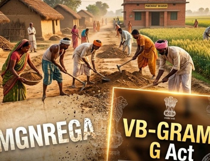 देश में 1 जुलाई से VB-G RAM G लागू:MGNAREGA की जगह लेगा, सरकार बोली- बदलाव का मजदूरों पर कोई असर नहीं