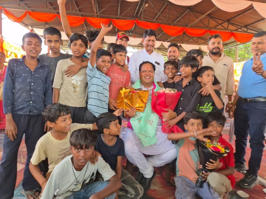 उत्सव में बदला महापौर विकास शर्मा का जन्मदिन