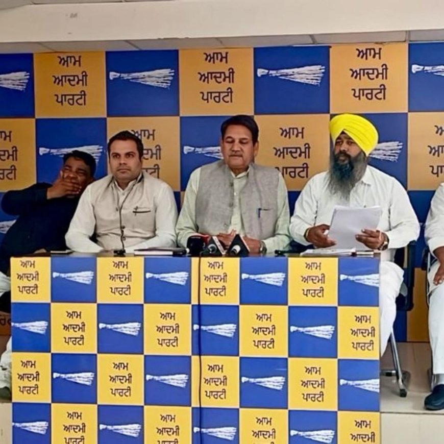 चंडीगढ़ भाजपा-कांग्रेस पर AAP का हमला:कहा-निगम बना भ्रष्टाचार पासिंग सेंटर, हाउस मीटिंग मात्र औपचारिकता; करोड़ों के प्रोजेक्ट्स पर सवाल