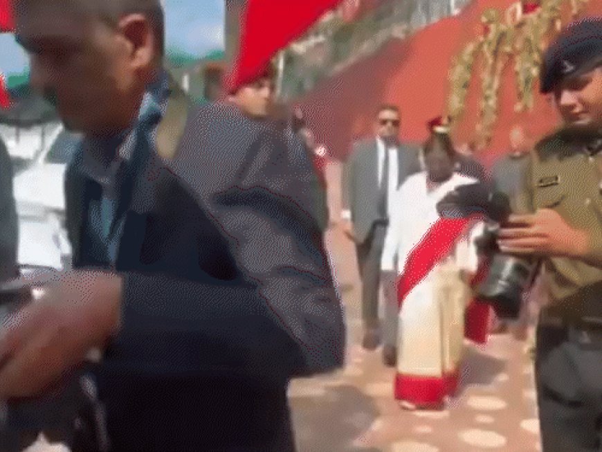 राष्ट्रपति द्रौपदी मुर्मू शिमला से दिल्ली रवाना:अन्नाडेल से भरी उड़ान, गवर्नर-CM भी मौजूद रहे; इससे पहले सेना प्रशिक्षण संस्थान पहुंचीं