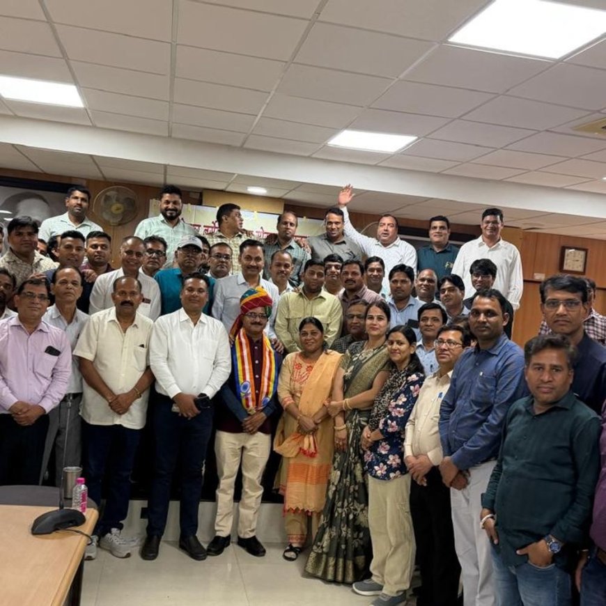 सुगन राम गौड़ बने अनवस राजस्थान के प्रदेशाध्यक्ष:400 नर्सेज ने लिया हिस्सा, चेयरमैन शेरसिंह बोले- 2 आवेदन निरस्त, 3 ने छोड़ी दावेदारी