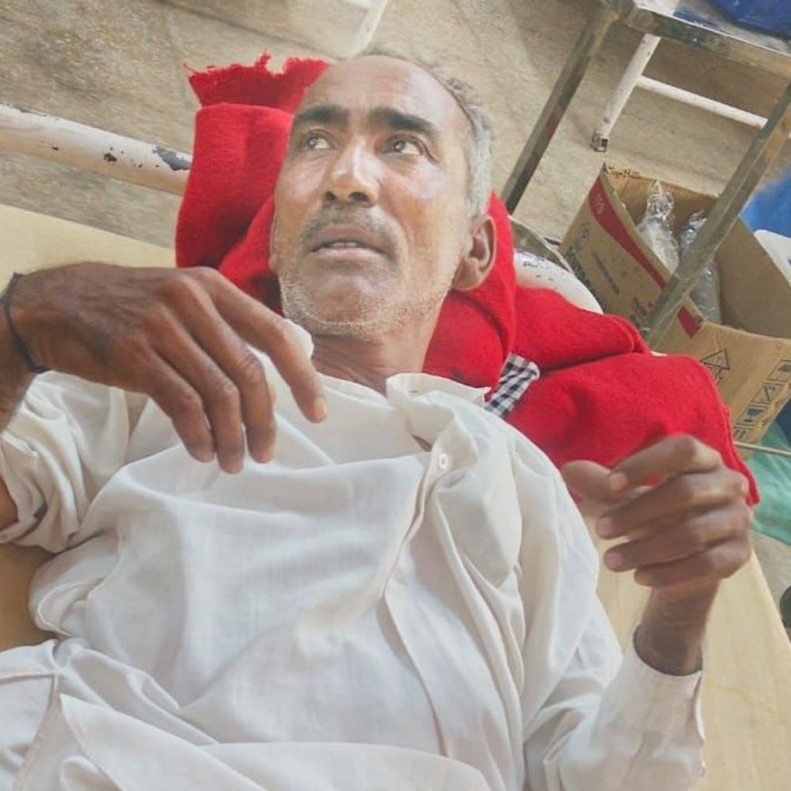 हांसी में व्यक्ति पर लाठी-डंडों से हमला:भट्ठे में छिपकर बचाई जान; बेटे की लव मैरिज से नाराज लड़की पक्ष पर आरोप