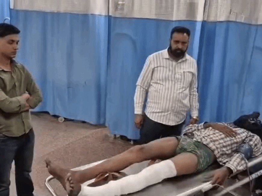 यमुनानगर में मुठभेड़ के बाद बदमाश गिरफ्तार:साथ हुआ फरार, शादी करने मथूरा से आए युवक से की थी लूट