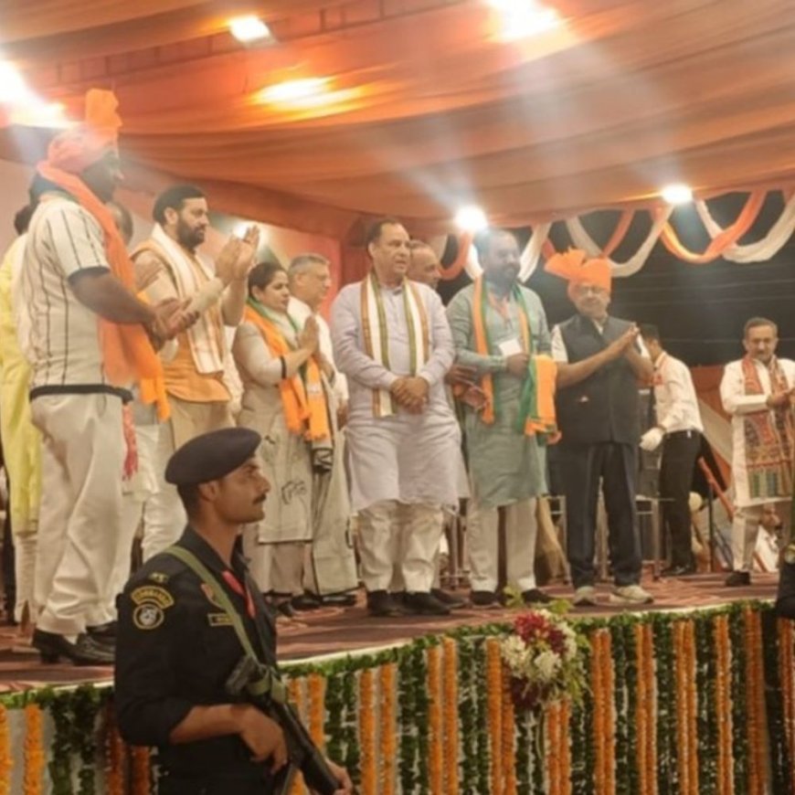 पंचकूला निगम चुनाव में कांग्रेस को झटका:पूर्व चेयरमैन मनवीर कौर गिल BJP मे शामिल, 2014 में कालका से विधानसभ प्रत्याशी रहीं