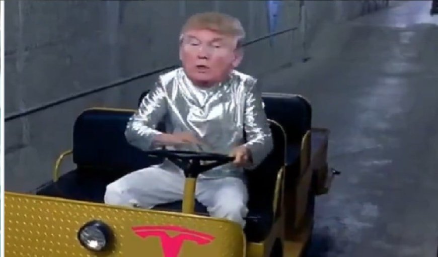 Tesla जैसी गाड़ी में फंसे Donald Trump, Iran ने AI Video में लाचारी का उड़ाया मजाक