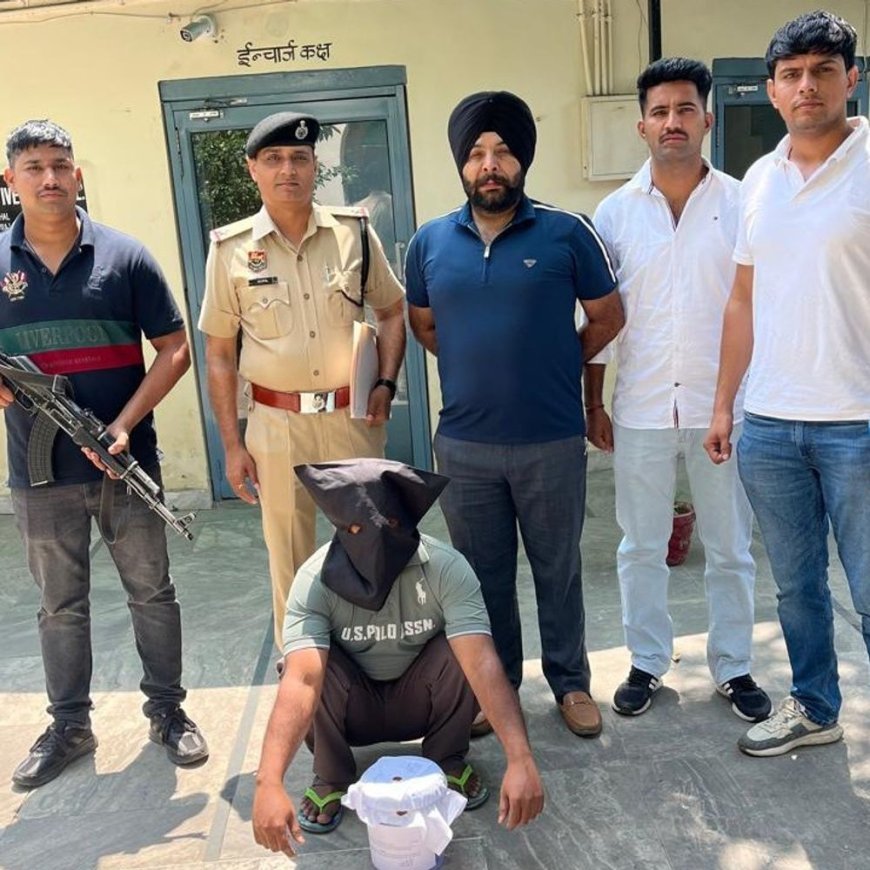 पंचकूला पुलिस ने अवैध पिस्टल समेत युवक पकड़ा:मोहाली का रहने वाला, किसी व्यक्ति का कर रहा था इंतजार, पुलिस को सप्लायर की तलाश