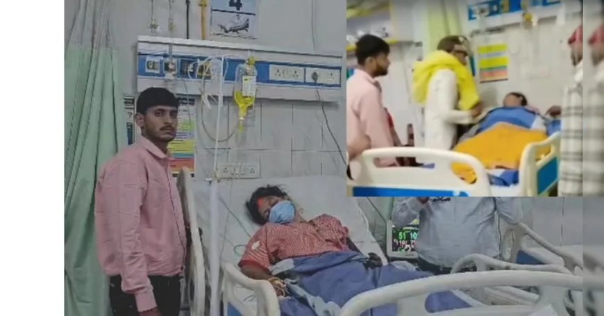 गोरखपुर की अनोखी शादी, ICU में भर्ती दुल्हन की दूल्हे ने भरी मांग, रिश्तों और प्यार की पेश की मिसाल