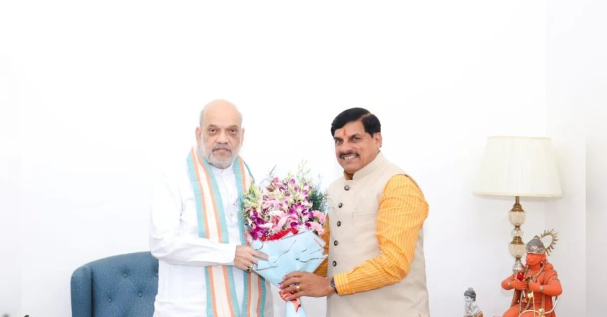 दिल्ली में गृहमंत्री अमित शाह से मिले CM डॉ. मोहन यादव, कैबिनेट विस्तार की अटकलें तेज