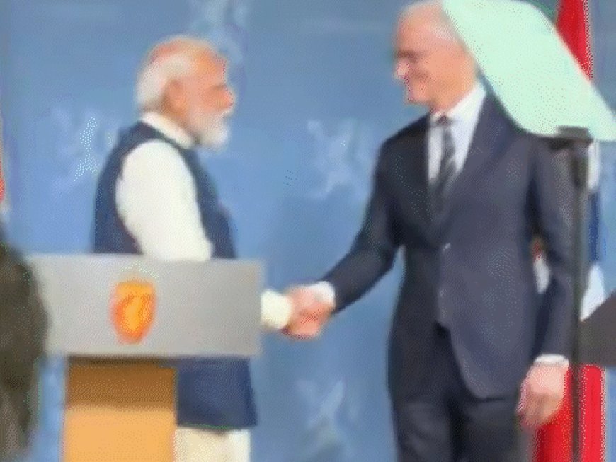 राहुल बोले- कॉम्प्रोमाइज्ड पीएम सवालों से भागते दिखे:जब छिपाने को कुछ नहीं तो डर क्यों; मोदी ने नॉर्वे में पत्रकार को जवाब नहीं दिया था