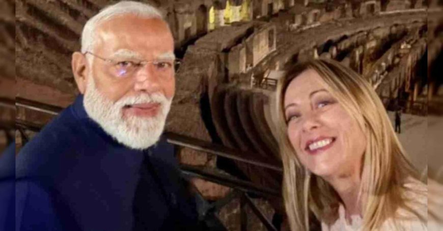 Modi Meloni Selfie : 'वेलकम टू रोम माय फ्रेंड', जॉजिया मेलोनी ने इस अंदाज में किया पीएम मोदी का स्वागत