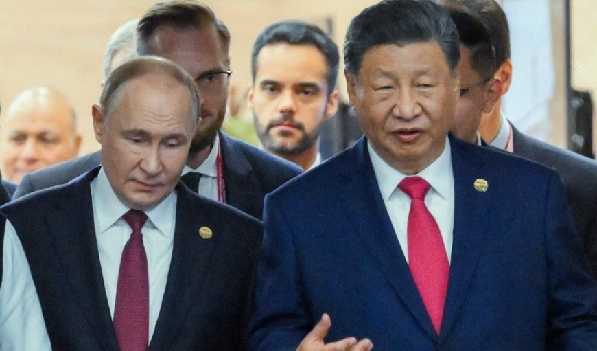 Russian President Vladimir Putin Visit China | रूसी राष्ट्रपति पुतिन का बीजिंग में 'रेड कार्पेट' पर स्वागत; चीन के शी जिनपिंग के साथ द्विपक्षीय वार्ता की