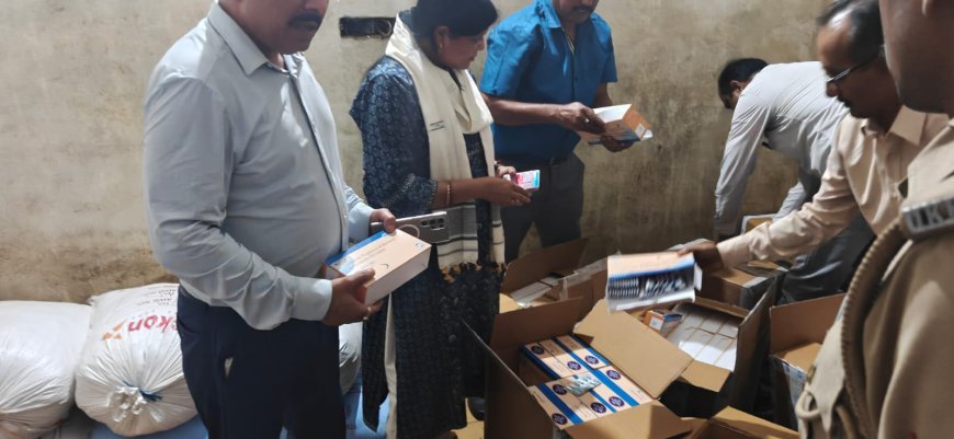 मिलावटी आयुर्वेदिक औषधि निर्माण के खिलाफ प्रशासन की बड़ी कार्रवाई, आरोपी गिरफ्तार*