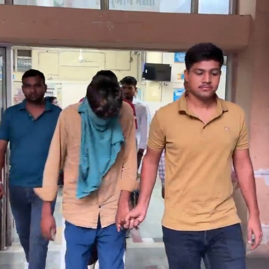ड्राइवरों से अवैध वसूली करने वाले 2 युवक गिरफ्तार:वीडियो वायरल होने पर करनाल पुलिस ने पकड़ा; एंट्री फीस के लिए रुकवाते थे