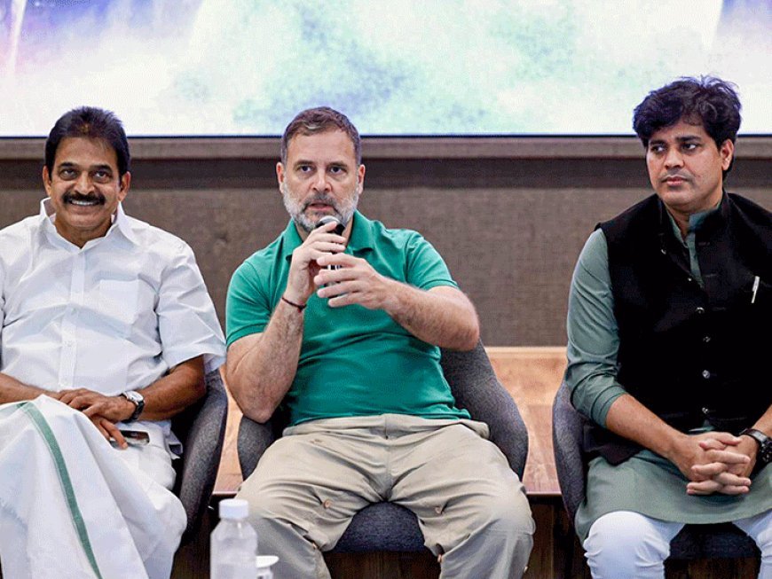 भाजपा बोली- राहुल का मोदी सरकार गिराना सपने देखने जैसा:'टूलकिट गैंग' की फितरत सब जानते हैं; राहुल बोले- एक साल में मोदी की विदाई तय