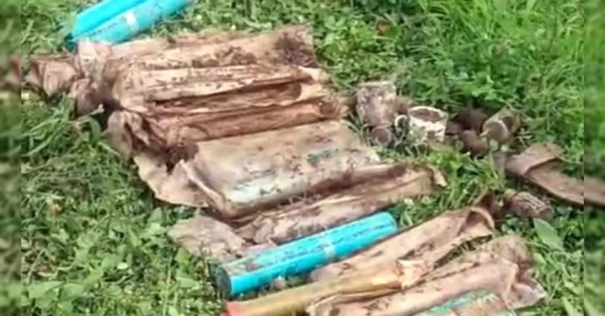 सुरक्षाबलों ने बारामुल्‍ला में किया आतंकी ठिकाने का भंडाफोड़, भारी मात्रा में आरपीजी गोला-बारूद बरामद