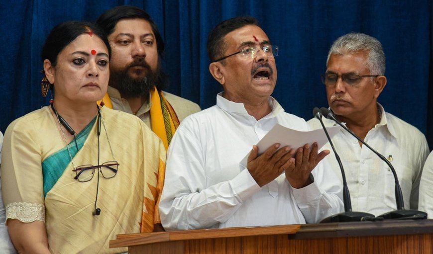 शुभेंदु सरकार के त्वरित निर्णयों से उभरता नया बंगाल