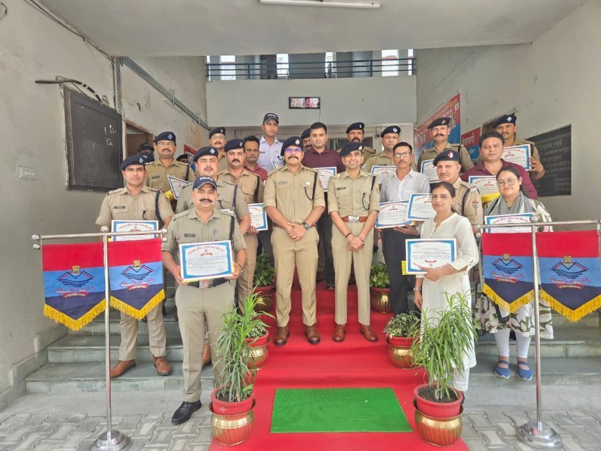 एसएसपी अजय गणपति द्वारा की गई मासिक अपराध समीक्षा, दिये आवश्यक दिशा निर्देश*