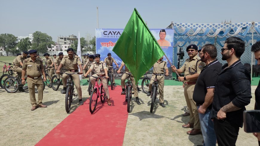 माननीय प्रधानमंत्री महोदय एवं माननीय मुख्यमंत्री उत्तराखंड महोदय के ईंधन बचाने और पर्यावरण संरक्षण के विजन को गति दे रहे एसएसपी अजय गणपति*