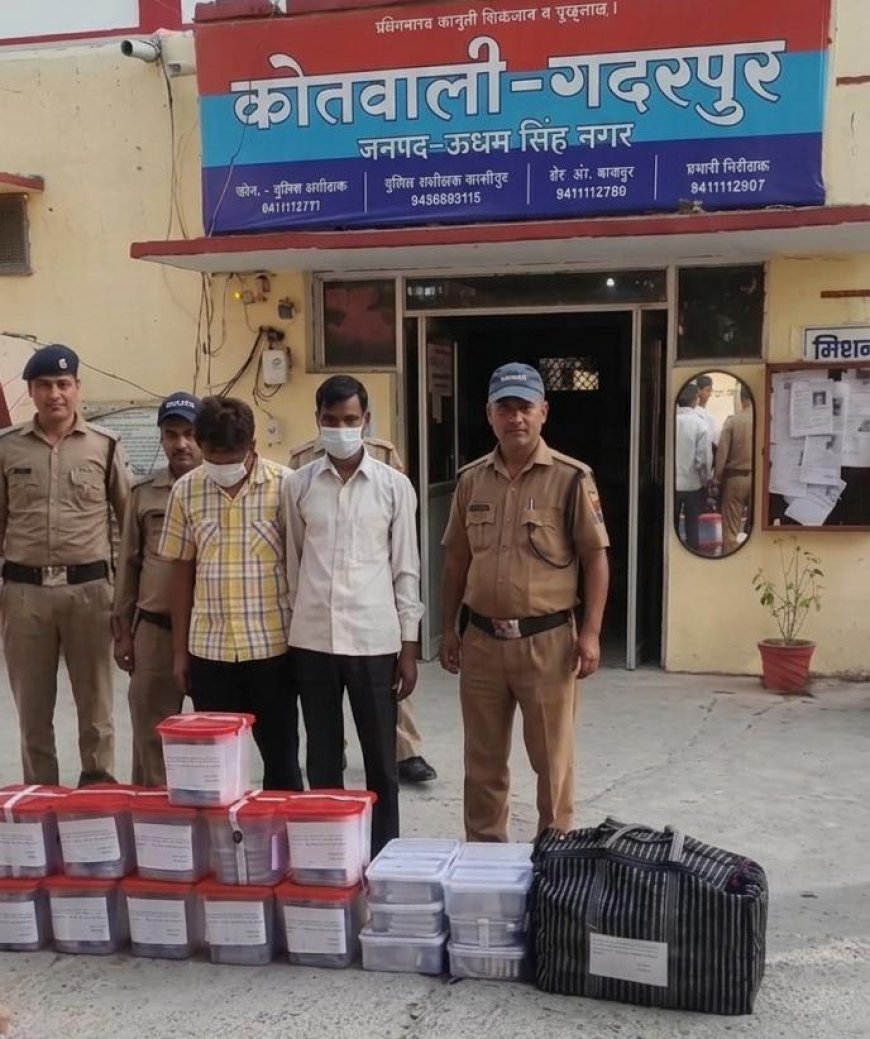 ऊपर असली… नीचे नकली — लेकिन ऊधमसिंहनगर पुलिस की पैनी नजर से नहीं बच सके शातिर अपराधी!