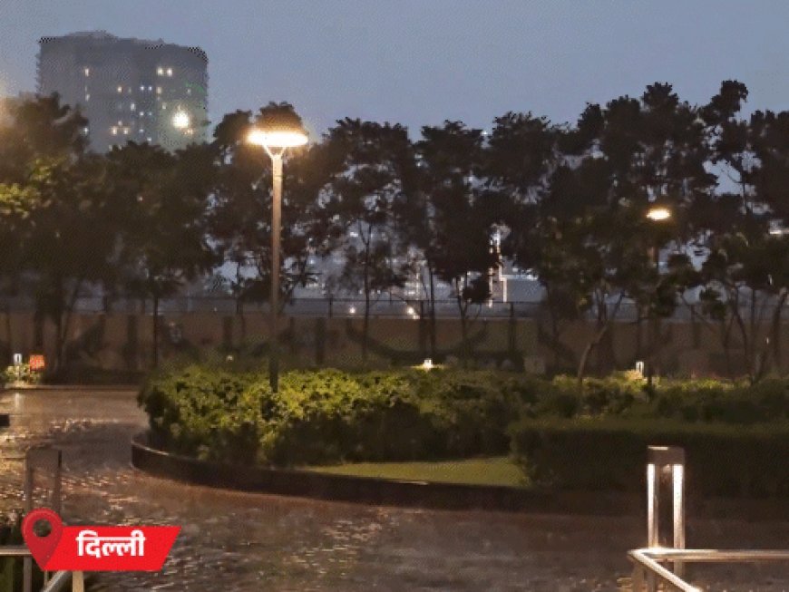 दिल्ली-MP में बारिश, हरियाणा-उत्तराखंड में ओले गिरे:छत्तीसगढ़ में आंधी से पेड़ उखड़े; राजस्थान-MP समेत 15 राज्यों में कल से गर्मी से राहत संभव