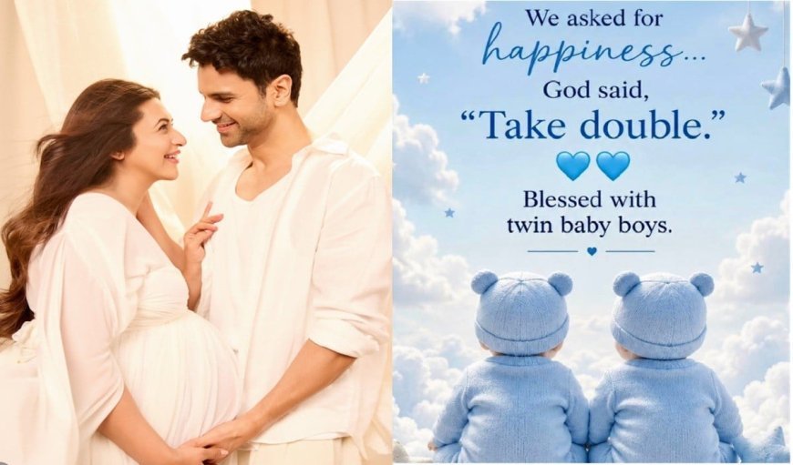 Divyanka Tripathi ने दिखाया Twins का First Look, बोलीं- 'Hospital में चल रहा था Free Offer'
