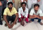 गुरुग्राम में मंदिरों में चोरी करने वाले 3 अरेस्ट:राजस्थान के रहने वाले हैं तीनों, 21 हजार कैश और ऑटो रिक्शा बरामद