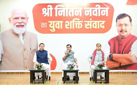 युवा शक्ति ही विकसित भारत की सबसे बड़ी ताकत : नितिन नवीन*