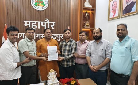 सीए एसोसिएशन ने महापौर से की आईसीएआई भवन के लिए भूमि आवंटन की मांग