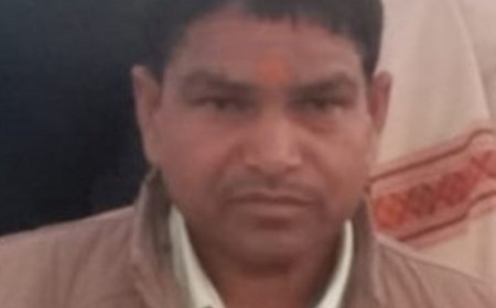 सोनभद्र में पिकअप की टक्कर से व्यापारी की मौत:मॉर्निंग वॉक पर निकले थे, बभनी-अंबिकापुर मार्ग पर बीआरसी के पास हादसा; मौके पर ही मौत