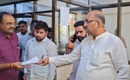 जोधपुर विधायक ने ट्रांसफर की अर्जी के लिए बनाया मंदिर:बोले- भगवान की मर्जी से सबका काम होगा, हम सिर्फ डाकिया हैं