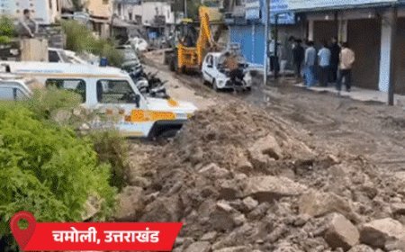 उत्तराखंड के चमोली में बादल फटा, घर-दुकानों में मलबा घुसा:MP-झारखंड में आंधी-बिजली से 16 मौतें; 22 राज्यों में मानसून पहुंचा