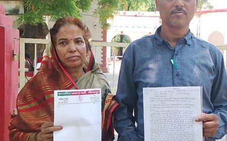 महिला मोर्चा की पूर्व अध्यक्ष का बिजली अधिकारियों पर आरोप:मिर्जापुर में एसडीओ-जेई पर रिश्वत मांगने और दुर्व्यवहार की शिकायत की