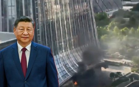 China के 109 मंजिला 'बुर्ज खलीफा' से टकराया विमान, उड़ गए परखच्चे, Video