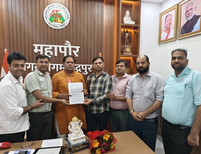 सीए एसोसिएशन ने महापौर से की आईसीएआई भवन के लिए भूमि आवंटन की मांग