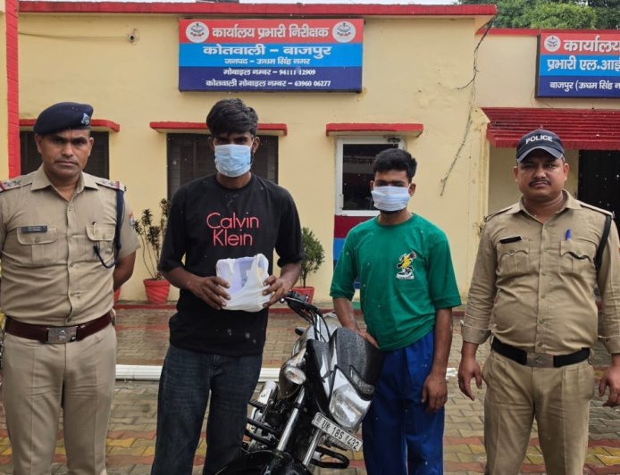एसएसपी अजय गणपति महोदय के कुशल निर्देशन का असर — मोबाइल झपटमारी के 02 शातिर चोर मय मोबाइल के गिरफ्तार*