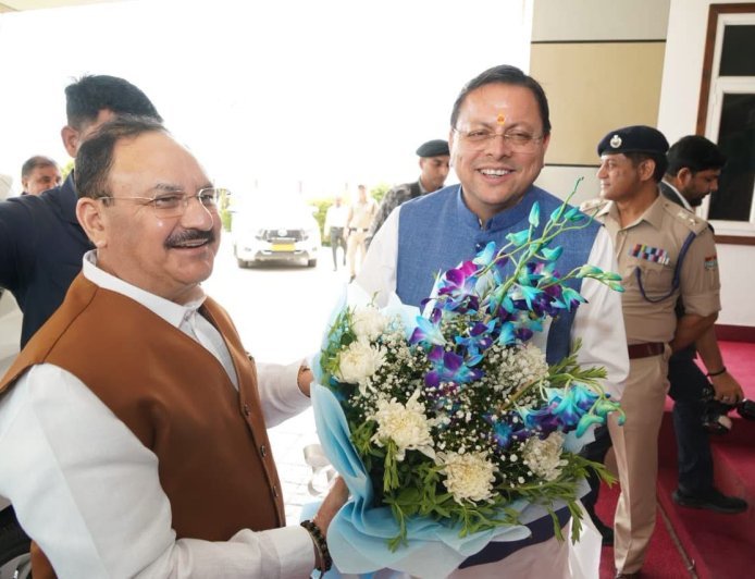 हरिद्वार में दधीचि अंगदान महादान संकल्प अभियान में केंद्रीय स्वास्थ्य मंत्री जेपी नड्डा के साथ शामिल हुए मुख्यमंत्री पुष्कर सिंह धामी*