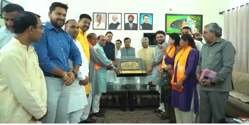 राष्ट्रीय अध्यक्ष ने दिया प्रभावी प्रस्तुतीकरण पर जोर, मिशन हैट्रिक मे जुटने का आहवान